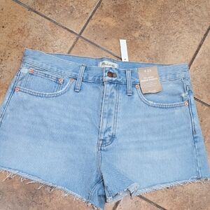 Madewell New Light Blue Jean Shorts